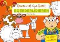 Kleuren met Opa Knoest - Boerderijdieren - 5 ex.