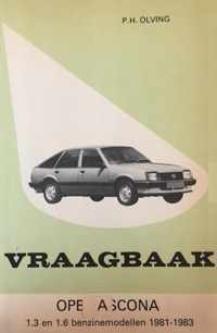 Vraagbaak voor uw Opel Ascona