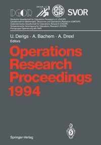 Operations Research Proceedings