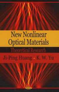 New Nonlinear Optical Materials