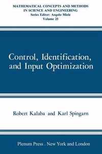 Control, Identification, and Input Optimization