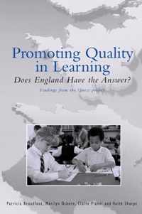 Promoting Quality In Learning