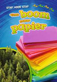 Stap voor stap  -   Van boom naar papier