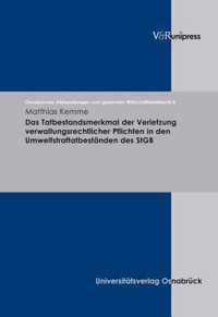 OsnabrA cker Abhandlungen zum gesamten Wirtschaftsstrafrecht.