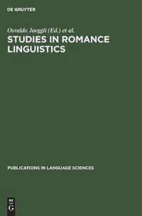 Studies in Romance Linguistics