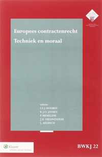 Europees contractenrecht techniek en moraal