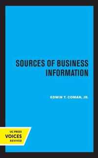 Sources of Business Information