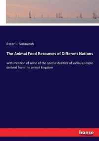 The Animal Food Resources of Different Nations