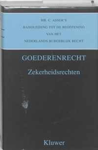 Mr. C. Asser's Handleiding Tot De Beoefening Van Het Nederlands Burgerlijk Recht deel 3-III Goederenrecht. Zekerheidsrechten