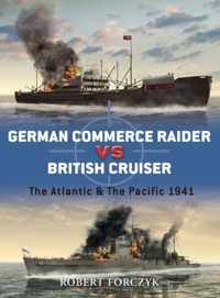 German Commerce Raider vs British Cruiser