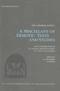 A Miscellany of Demotic Texts and Studies