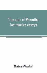 The epic of Paradise lost
