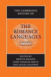 Cambridge History Of The Romance Languages: Volume 1, Struct