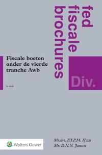 Fiscale boeten onder de vierde tranche Awb