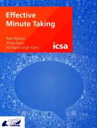 Effective Minute Taking