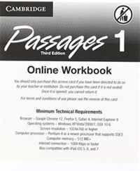 Passages Level 1 Online Workbook Activation Code Card