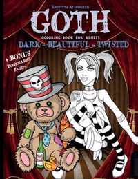 Goth Coloring Book For Adults