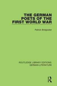 The German Poets of the First World War
