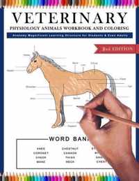 Veterinary Physiology Animals Workbook and Coloring Anatomy Magnificent Learning Structure for Students & Even Adults