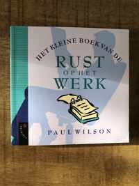 Kleine Boek Van Rust Op Het Werk