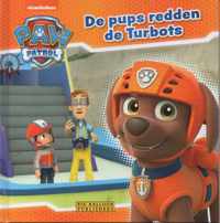 PAW Patrol - De pups redden de Turbots - Voorleesboek met harde kaft