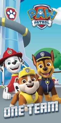 Paw Patrol - One Team Strandlaken (70 X 140 CM)