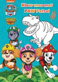 Kleur mee met Paw Patrol - Dino Rescue