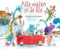 Alle wielen in de file