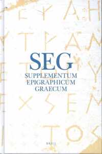 Ancient Judaism and Early Christianity  -  Supplementum Epigraphicum Graecum, Volume LXVII 2017