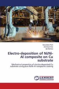 Electro-deposition of Ni/Ni-Al composite on Cu substrate