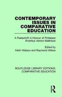 Contemporary Issues in Comparative Education