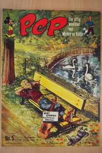 Pep No.5 - Een pittig weekblad met Mickey en Kuifje - 3 november 1962