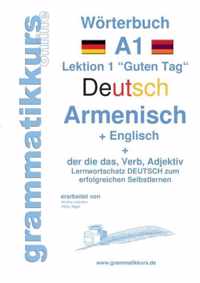 Woerterbuch Deutsch - Armenisch Hajeren lesu - Englisch Niveau A1