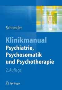 Klinikmanual Psychiatrie Psychosomatik und Psychotherapie