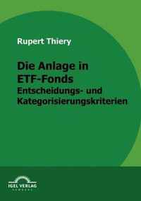 Die Anlage in ETF-Fonds: Entscheidungs- und Kategorisierungskriterien