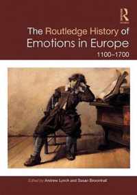 The Routledge History of Emotions in Europe