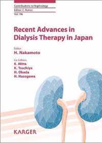 Recent Advances in Dialysis Therapy in Japan