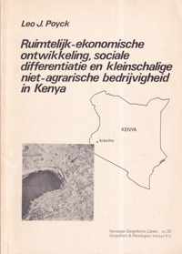 Ruimtelyk-ekonomische ontw. enz kenya