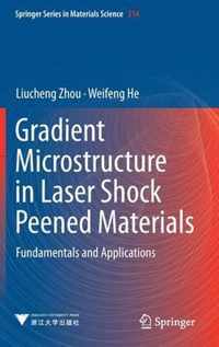 Gradient Microstructure in Laser Shock Peened Materials