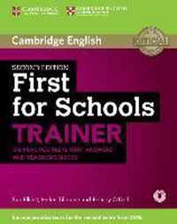 First for Schools Trainer for the revised exam. Six Practice Tests with Answers and 3 Audio CDs