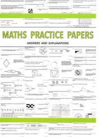 Maths Practice Papers for Senior School Entry - Answers and Explanations