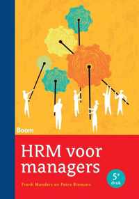 HRM voor managers - Frank Manders, Petra Biemans - Paperback (9789462360327)