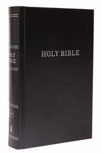 KJV, Pew Bible, Large Print, Hardcover, Black, Red Letter Edition