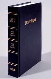 Bible Kjv Keystone B/T Pew Blk (24)