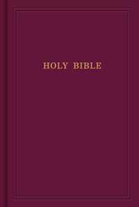 KJV Pew Bible, Garnet Hardcover