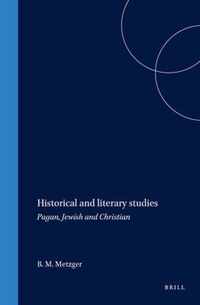 Historical and literary studies