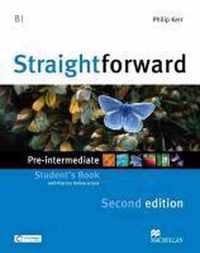 Straightforward 2e - Student Book - Pre-Intermediate B1 withPractice Online Access
