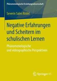 Negative Erfahrungen und Scheitern im schulischen Lernen