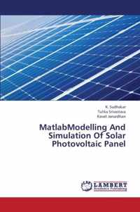 MatlabModelling And Simulation Of Solar Photovoltaic Panel