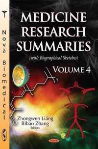 Medicine Research Summaries